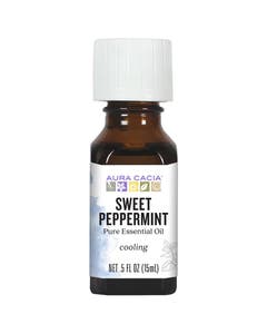 Aura Cacia Sweet Peppermint Essential Oil 0.5 fl. oz.