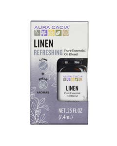 Aura Cacia Linen Essential Oil Blend, Boxed 0.25 fl. oz.