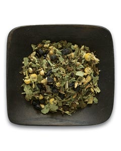 Frontier Co-op Elderberry Echinacea Wellness Tea, Organic 1 lb.