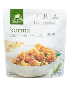 Korma Simmer Sauce Organic