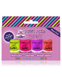 Piggy Paint Neon Nail Polish Gift Set