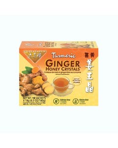 Prince of Peace Ginger Honey Crystals with Turmeric 10 count