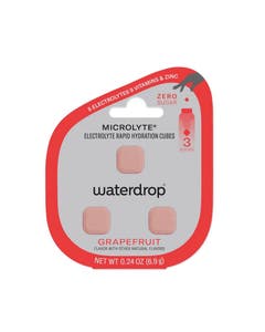 Waterdrop Microlyte Grapefruit Water Flavor Drops 3 cubes/servings