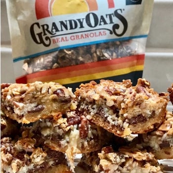 Grain Free Vegan Magic Bars