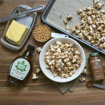 Maple Cinnamon Popcorn