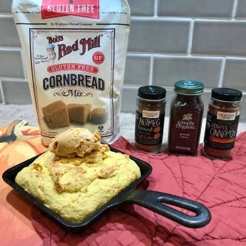 Pumpkin Cornbread with Whipped Pumpkin Butter