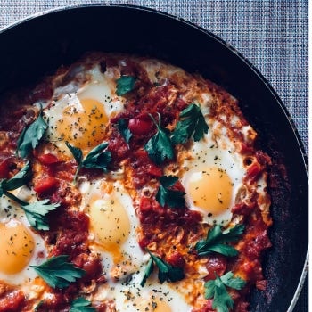 Spicy Shakshuka Pasta