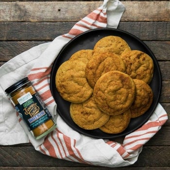 Turmeric Twist Cookies