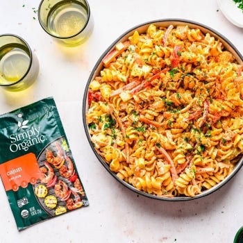 Creamy Cajun Pasta Salad
