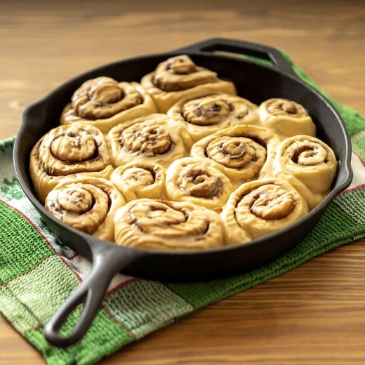 Cinnamon Rolls with Maple Icing