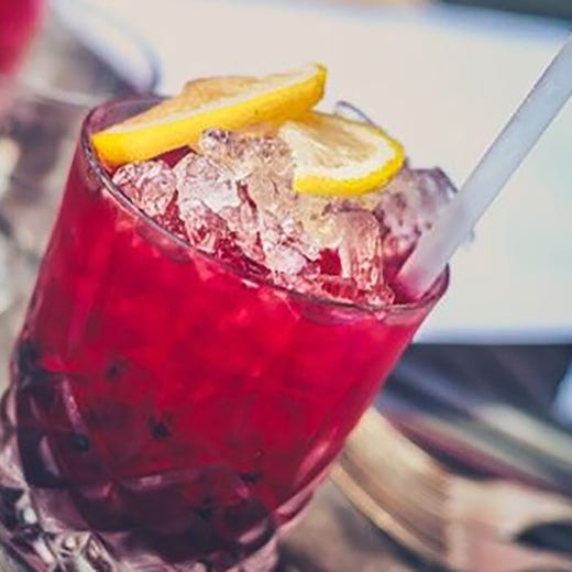 Hibiscus Italian Soda