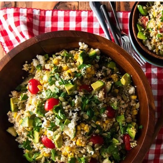 Honey Lime Millet Salad