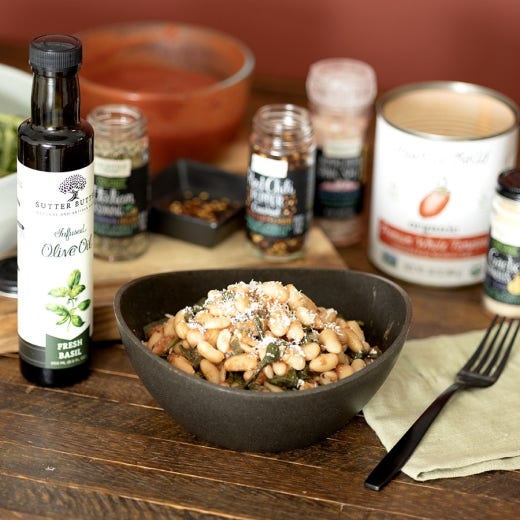 Spicy White Beans With Spinach Spicy White Beans With Spinach