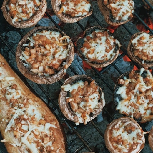 Stuffed Cremini Mushrooms 