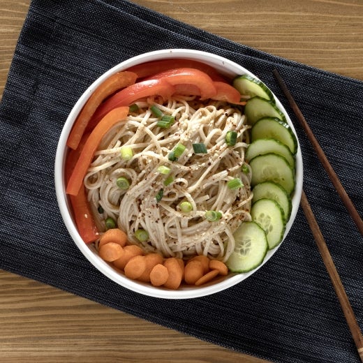 Thai Almond Butter Udon Noodle Bowls Thai Almond Butter Udon Noodle Bowls