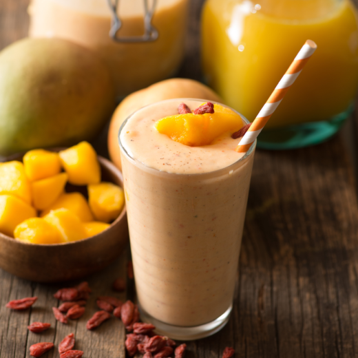 Goji Mango Smoothie with Cardamom Goji Mango Smoothie with Cardamom