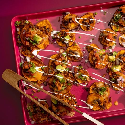 Fiesta Sweet Potato Nachos Fiesta Sweet Potato Nachos