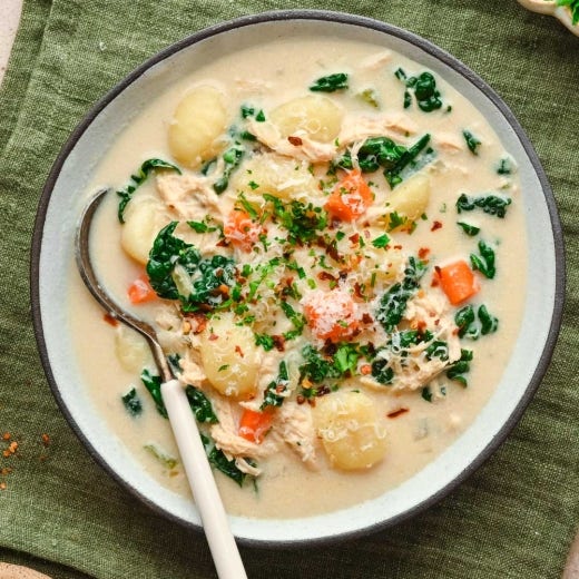Creamy Chicken Gnocchi Soup Creamy Chicken Gnocchi Soup