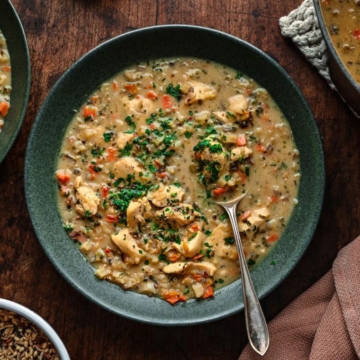 Chicken and Wild Rice Soup Chicken and Wild Rice Soup