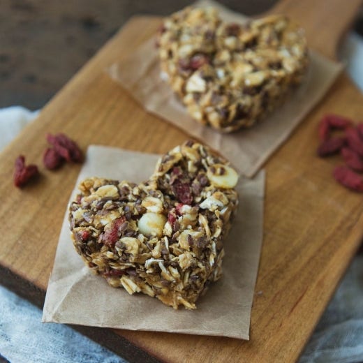 Heart-Shaped Energy Bars Heart-Shaped Energy Bars
