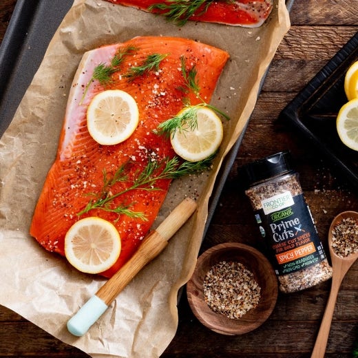 Spicy Pepper Grilled Salmon Spicy Pepper Grilled Salmon