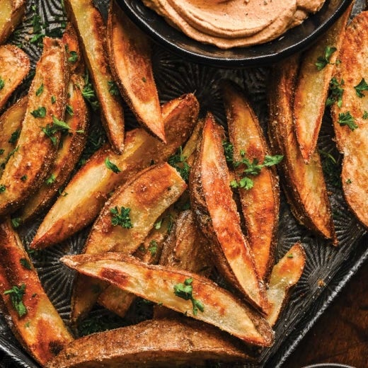 Salt and Vinegar Potato Wedges Salt and Vinegar Potato Wedges