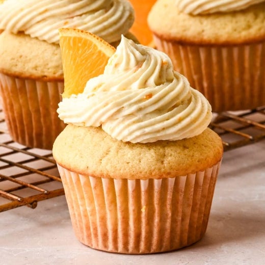 Mimosa Cupcakes Mimosa Cupcakes
