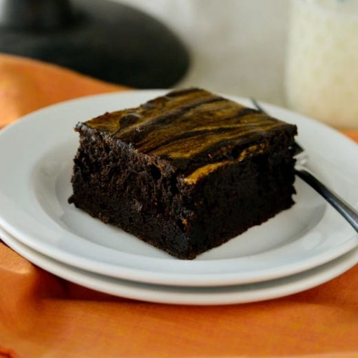 Pumpkin Spice Swirl Brownies Pumpkin Spice Swirl Brownies
