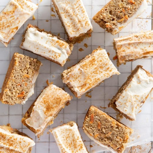 Pineapple Carrot Cake with Cream Cheese Yogurt Glaze Pineapple Carrot Cake with Cream Cheese Yogurt Glaze