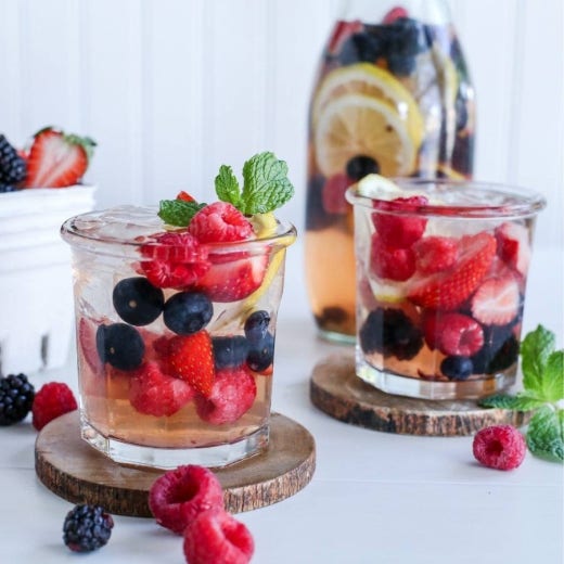 Raspberry Ginger White Sangria Raspberry Ginger White Sangria