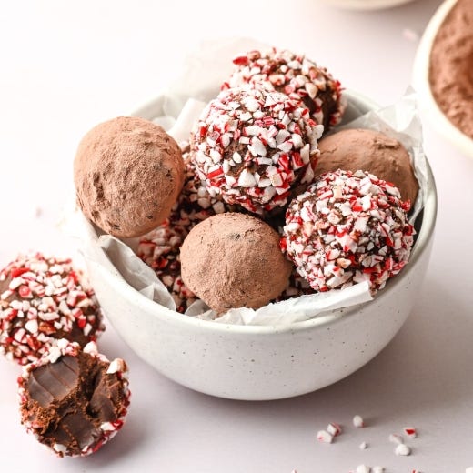 Spiced Chocolate Truffles Spiced Chocolate Truffles