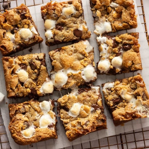 S'mores Cookie Bars S'mores Cookie Bars